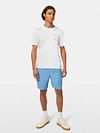 T-Shirt con logo Scotch and Soda bianca Model / Voorkant
