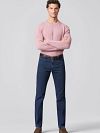 Meyer Jeans Bukse Diego Mørkeblå Model / Voorkant
