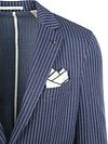 Suitable Blazer Mylo Pinstripe Marineblå Product / Detail