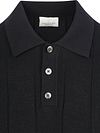 Profuomo Polo Drop Needle Structure Marinblå Product / Detail