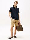 Tommy Hilfiger Pikétröja Regular Mörkblå Model / Voorkant