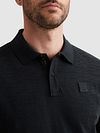 PME Legend Poloshirt Jacquard Jersey Marinblå Model / Detail