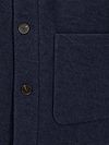 Suitable Overshirt Wool Bouclé Marineblå