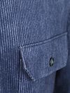 Desoto Cord Overshirt i Optics Blå Product / Detail