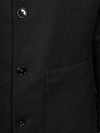 Profuomo Overshirt Wool Navy Product / Detail
