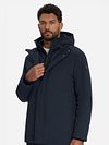 No Excess Jakke Hooded Softshell Navy Model / Voorkant