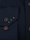 R2 Skjorte Strikket Dobby Navy
