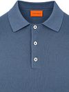 Suitable Compact Cotton poloshirt Denim Blå Product / Detail