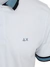 Sun68 Polo Multistripes Collar Blanche Product / Detail