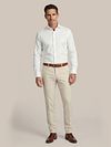 Camisa Suitable sin plancha en color crudo Model / Voorkant