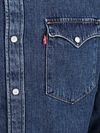 Levi's Barstow Western Hemd Indigo Blau