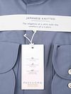 Profuomo Japanese Knitted Hemd Indigo