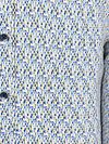 CASAMODA Hemd mit Print Blau und Grün Product / Detail