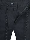 Alberto Hose Jump Flanell Herringbone Navy Product / Detail