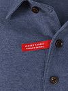Desoto Longsleeve Poloshirt Essential Blau