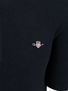 Gant Knitted Poloshirt Navy Product / Detail