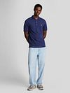 Lyle and Scott Poloshirt Deep Indigo Model / Voorkant