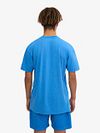 Colorful Standard T-shirt Pacific Blau Model / Achterkant