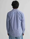 Gant Casual Overhemd Streep Blauw Model / Achterkant