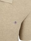 Gant Knitted Poloshirt Beige Product / Detail