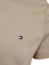 Tommy Hilfiger Half-Zip Polo Interlock Beige Product / Detail