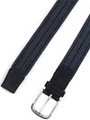 Profuomo Waxed Geweven Riem Navy Product / Detail