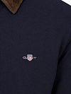 Gant Rugger Shield Corduroy Polo Marineblauw