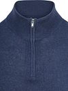 Steppin' Out Half-Zip Trui Colin Indigo Denim Product / Detail
