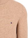 Tommy Hilfiger Pullover Halfzip Lambswool Safari Canvas Heather Product / Detail