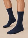Tommy Hilfiger Chaussettes Lot de 2 paires Bleu 002 Model / Voorkant