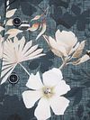 R2 Chemise Knitted Sorona Imprimé floral Marine