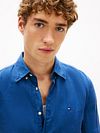 Tommy Hilfiger Chemise De Lin Indigo Model / Detail
