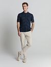 No Excess Knitted Top Marine Model / Voorkant