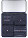 Tommy Hilfiger Giftbox Lot de 4 Bleu marine