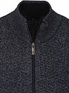 State of Art Cardigan Structure Mélange Marine Product / Detail