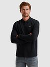 PME Legend American Classic Polo Longsleeve Marine Model / Zijkant