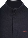 NZA Pull Akar Demi-Zip Mélangé Marine Product / Detail