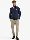 McGregor Sweater Half Zip Marine Model / Voorkant