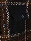 Overshirt a quadri Navy State Of Art Product / Detail