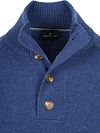 Steppin' Out Maglione Mocker in Lana d’Agnello Blu Royal Product / Detail