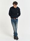 Pullover GANT a trecce Navy Model / Voorkant