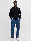 Pullover BOSS Kanovano Navy Model / Voorkant