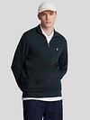 Lyle & Scott felpa con mezza zip navy Model / Voorkant