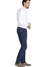 Chino Garvey Denim Mid Blu di Club Of Comfort Model / Zijkant