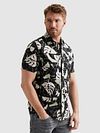 Camicia a maniche corte PME Legend con stampa Carbon Model / Zijkant