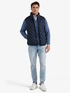 Bodywarmer trapuntato McGregor Navy Model / Voorkant