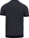 T-Shirt Blue Industry a rayas en azul marino Product / Achterkant