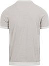 Blue Industry T-Shirt w paski ecru Product / Achterkant