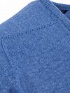 William Lockie V-Neck Lambswool Jeans Blue
