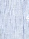 Suitable Short Sleeves Shirt Cotton Slub Stripes Blue Product / Detail